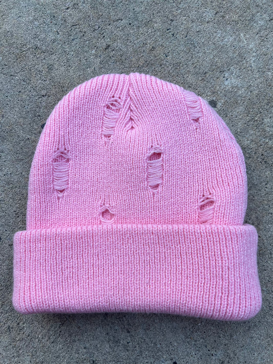You Are Loved Pink Beanie
