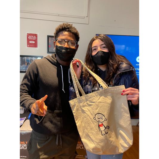 NO_ONE had their first-ever unity market, at Connecticut College, on February 19, 2022. They had an opportunity to sell their products and connect with their community. One student won a free NO_ONE tote bag at the market.