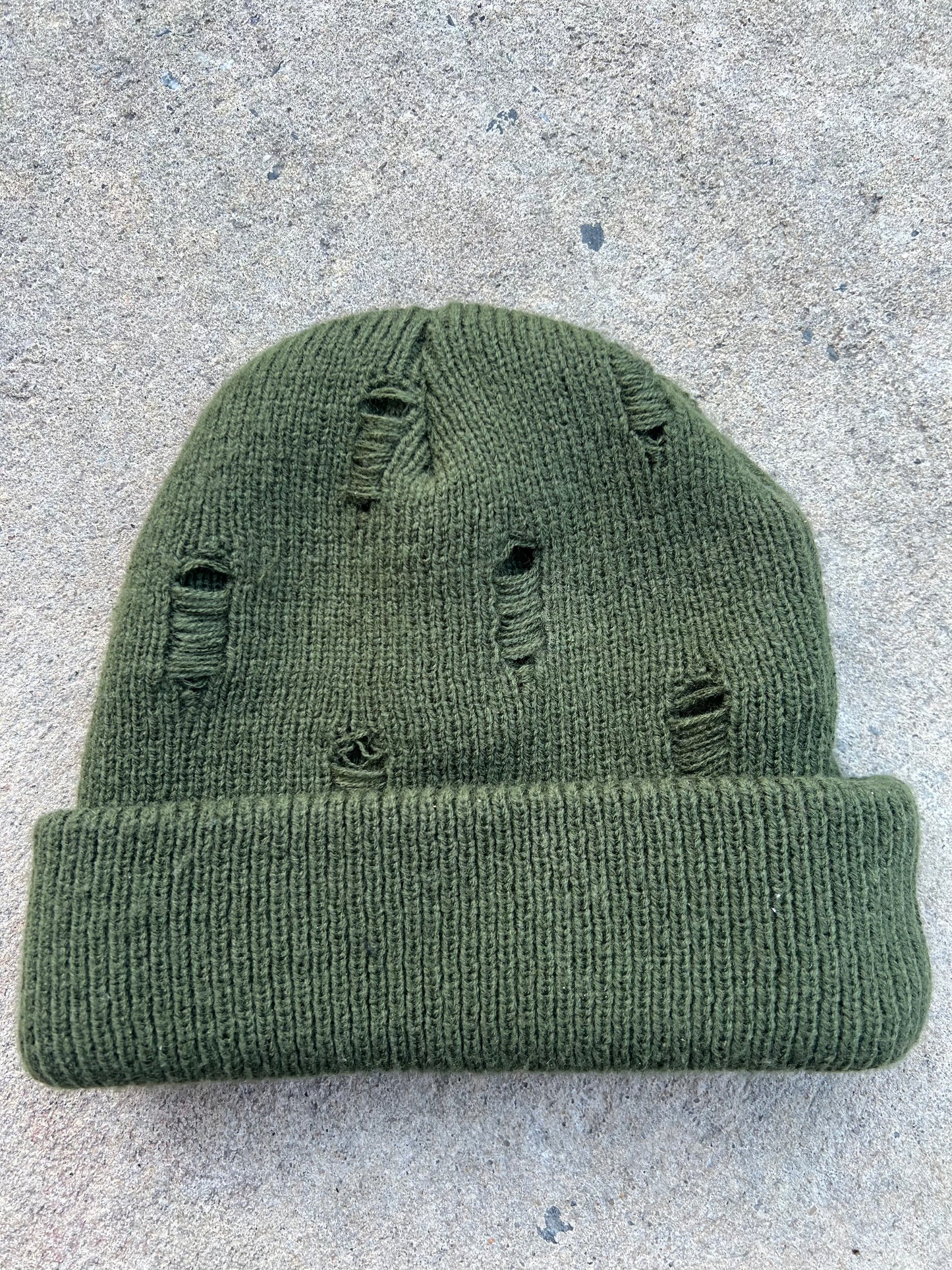 You Are Loved Green Beanie